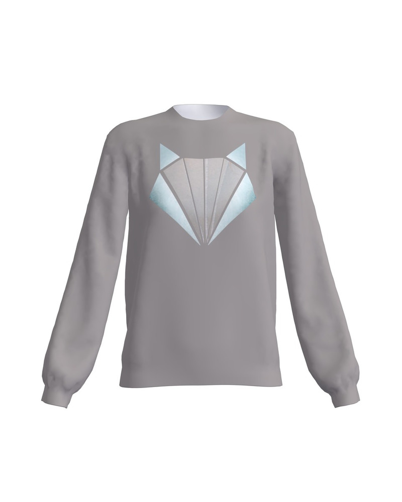 FOX GREY SWEATER DARK GREY