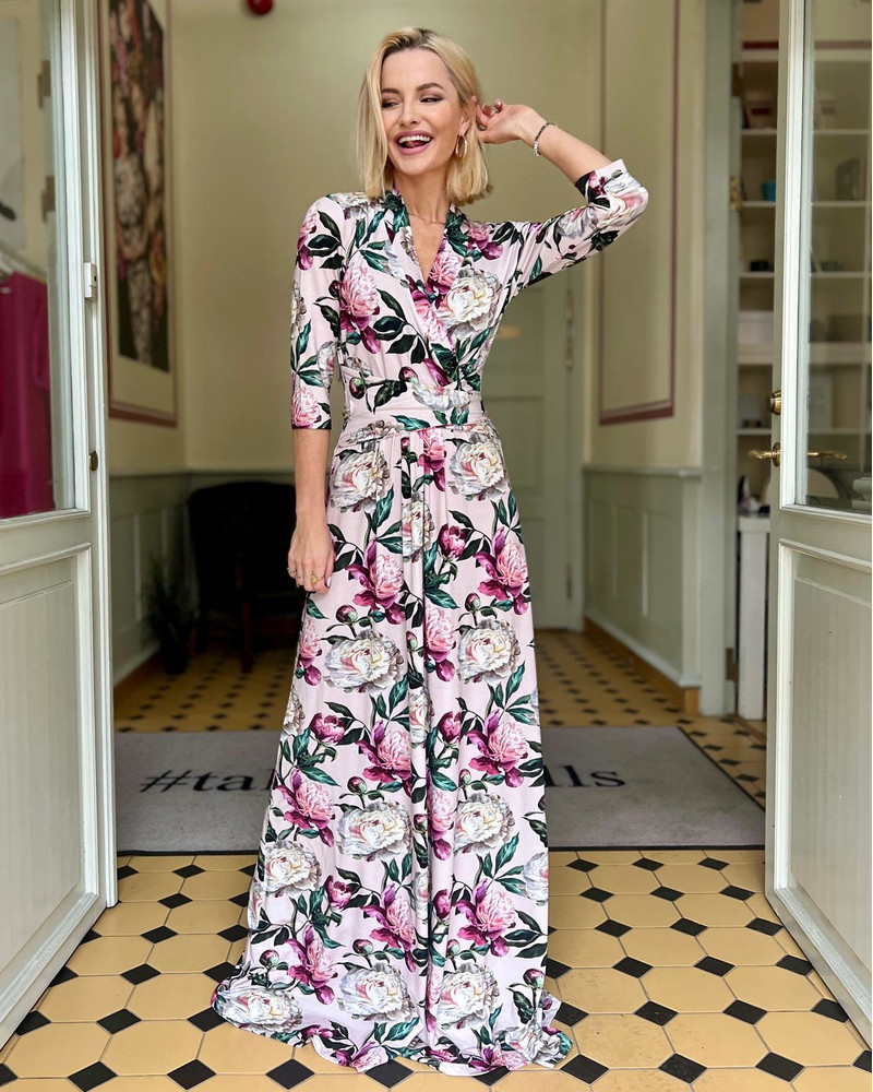 PEONY MAXI ELEGANT DRESS