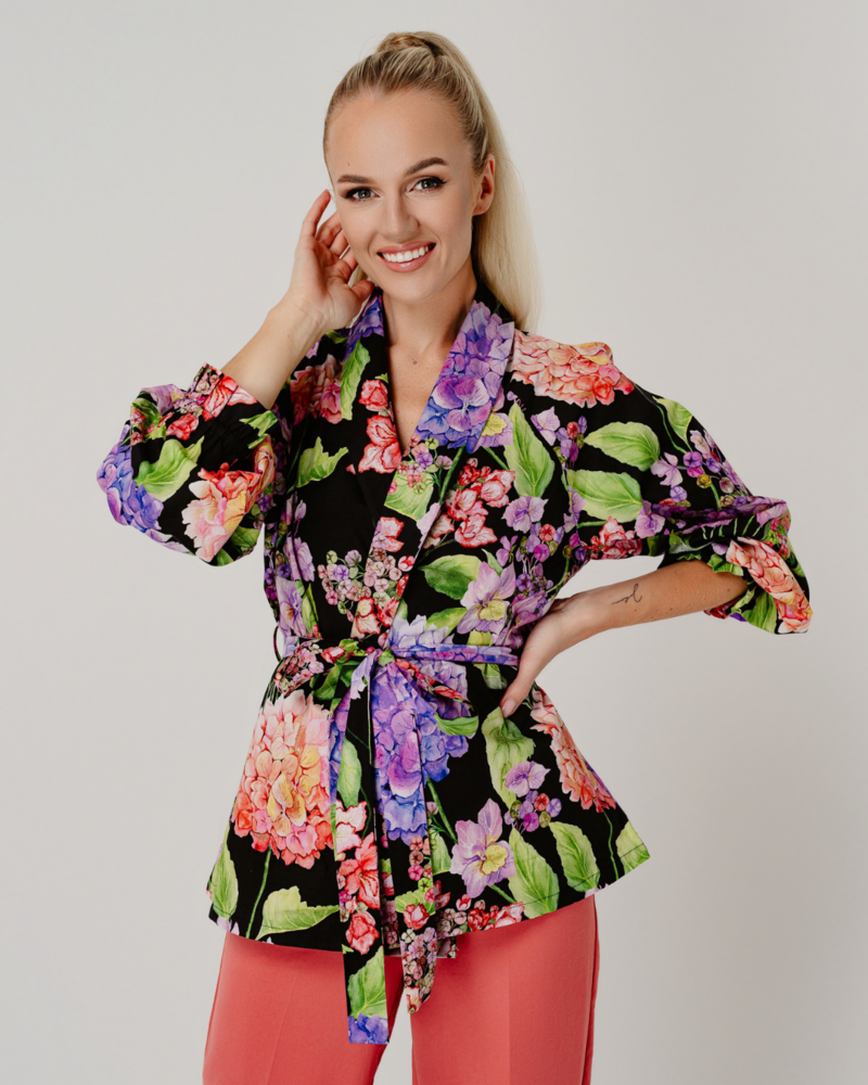 HORTENSIA JACKET BLACK