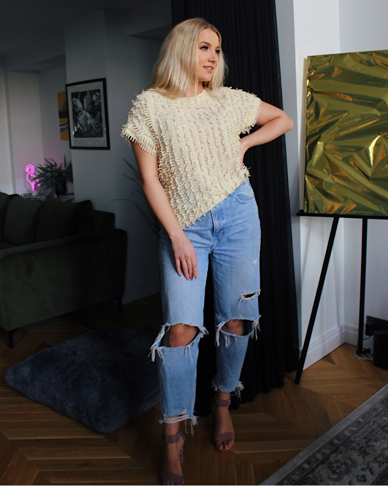 FRINGE SHIRT CREAM
