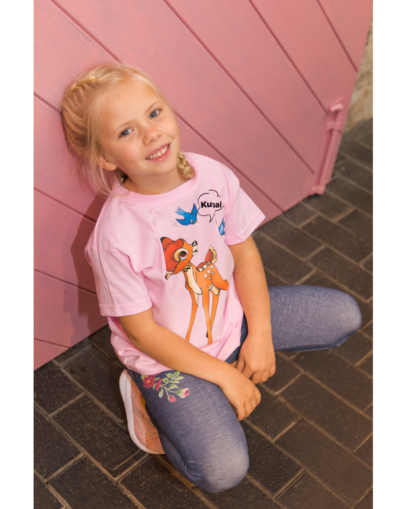 KULLAPAI BAMBI KIDS T-SHIRT PINK