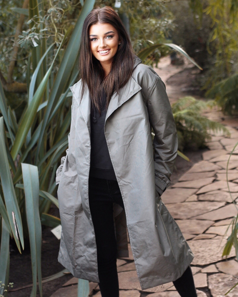 TD BOW ONESIZE RAINCOAT GREEN