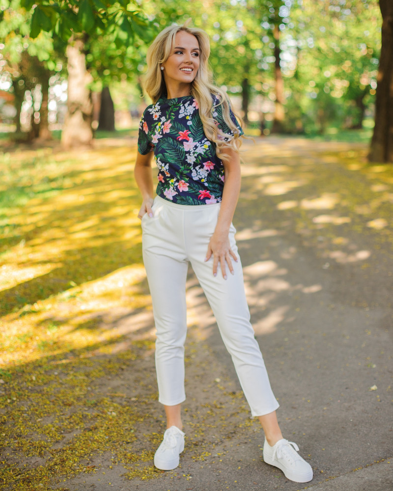 LILY T-SHIRT BLUE