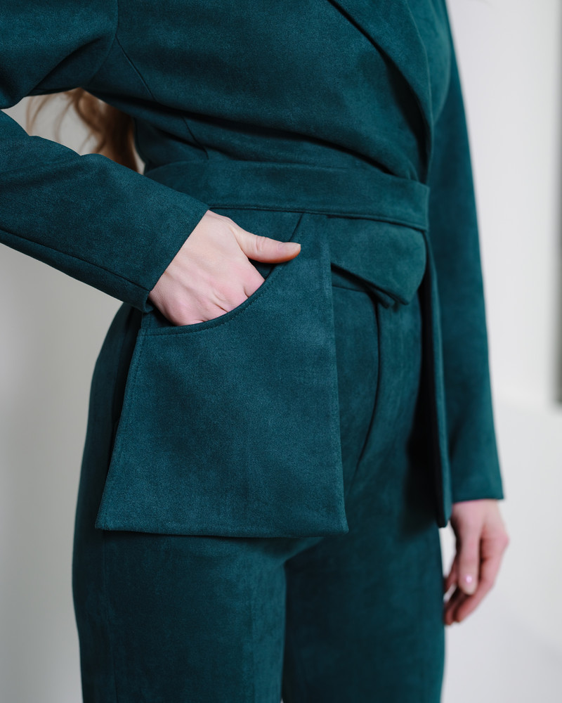 ELEGANCE POCKET BELT GREEN