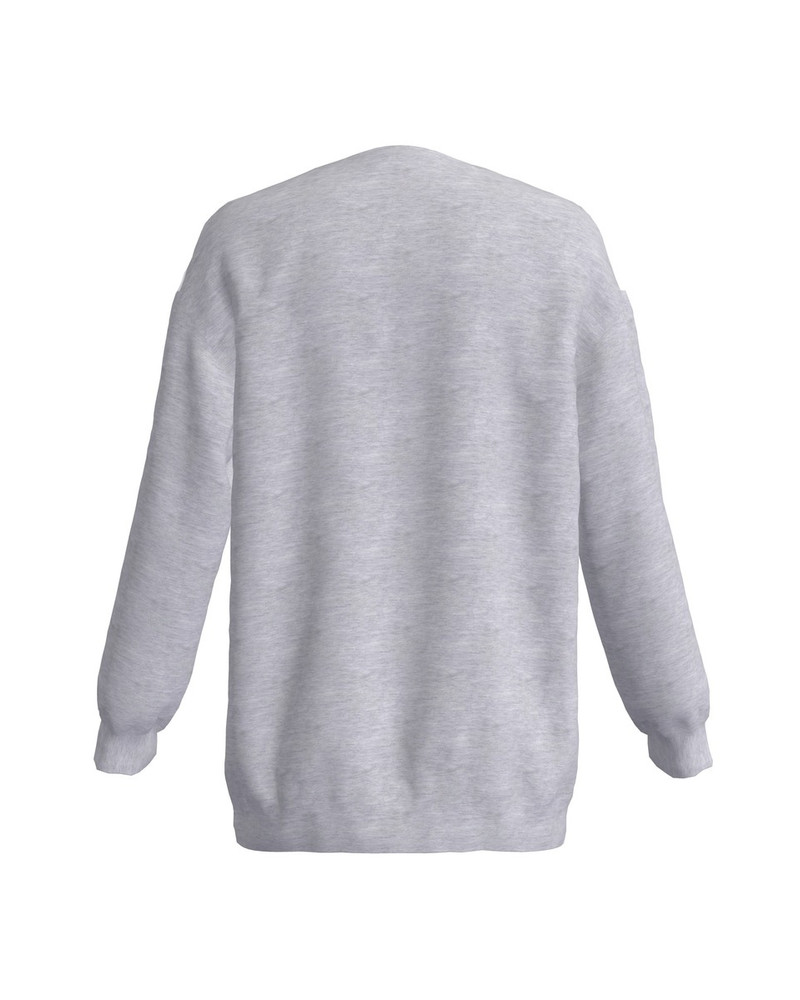 GREY PLAYFUL CAT OVERSIZE SWEATSHIRT GREY
