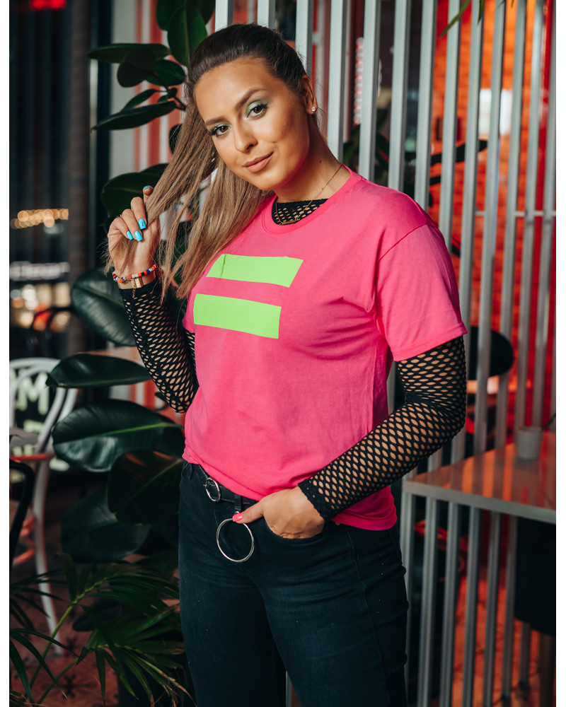 GREEN VÕRDSUS UNISEX T-SHIRT FUCHSIA