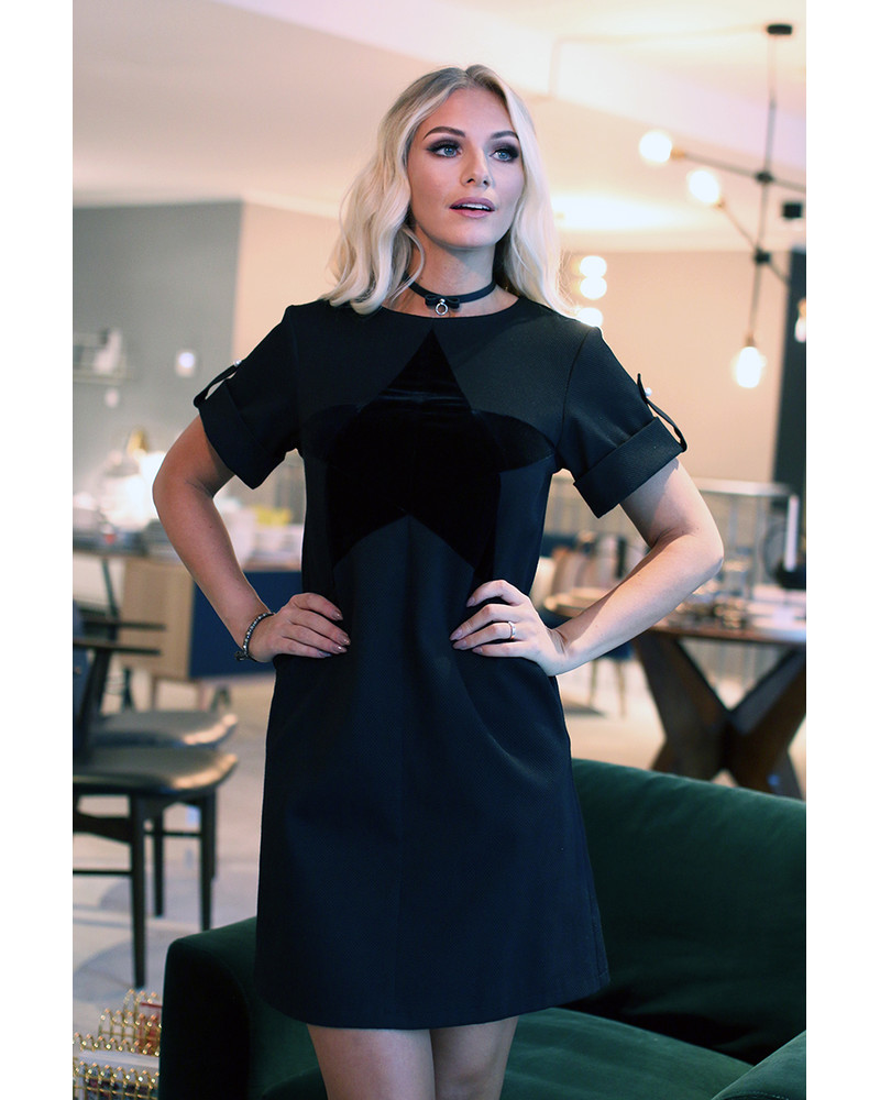BLACK STAR BLACK DRESS