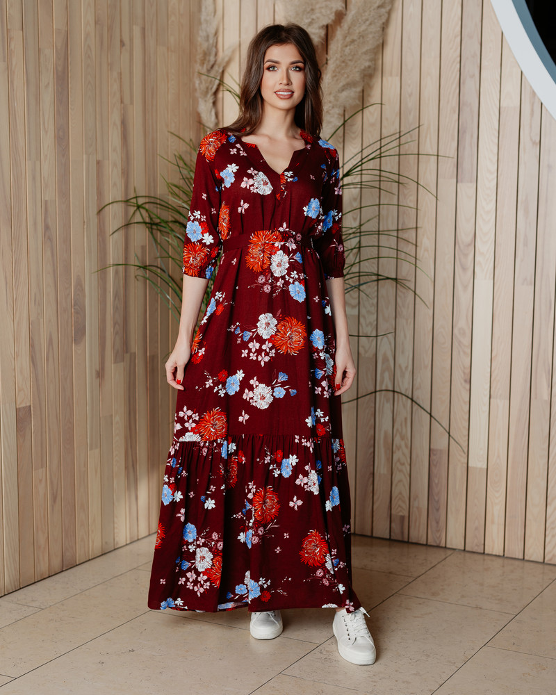 SUMMER COMET MAXI DRESS COUNTRY