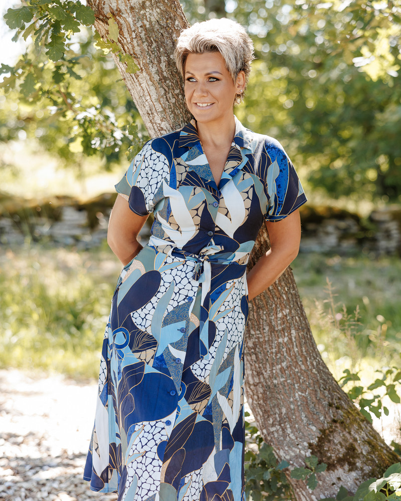 CAMO MIDI DRESS GREEN