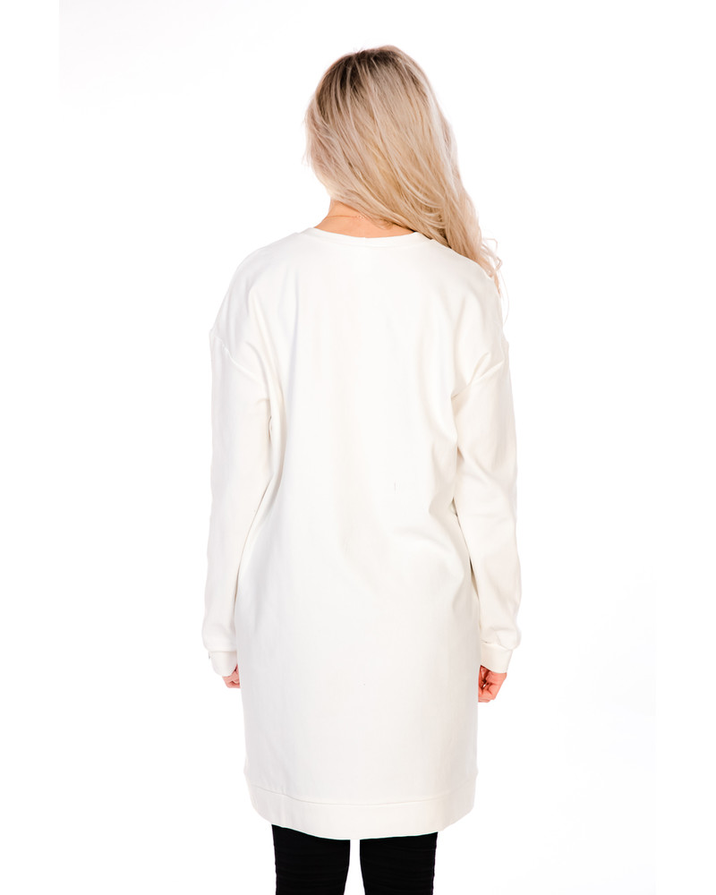 PROUDEST OVERSIZE DRESS WHITE