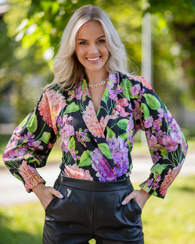 HORTENSIA JACKET BLACK