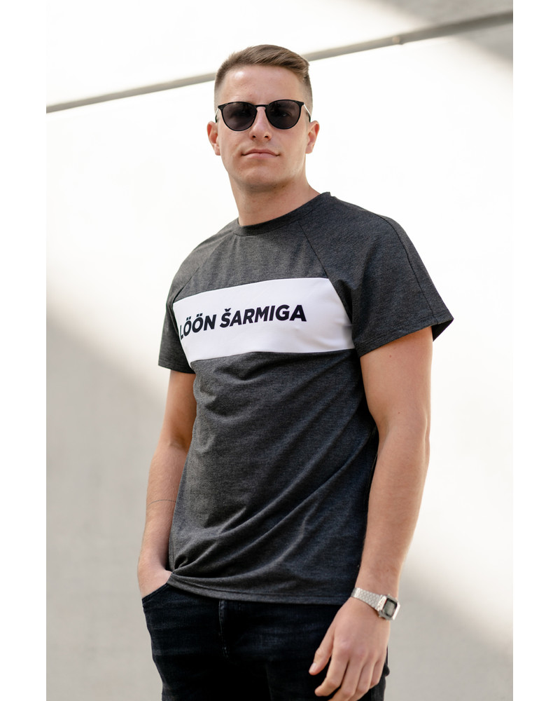 LÖÖN ŠARMIGA T-SHIRT GREY