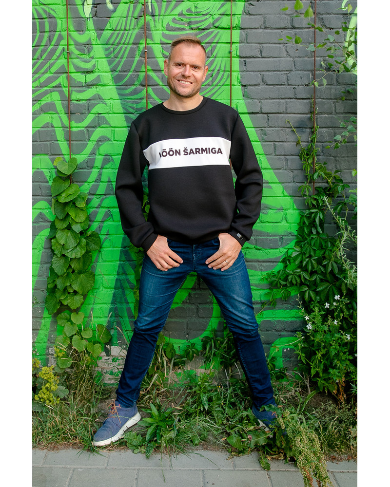 LÖÖN ŠARMIGA SWEATSHIRT BLACK