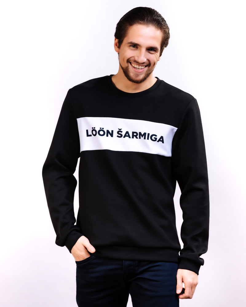 LÖÖN ŠARMIGA SWEATSHIRT BLACK
