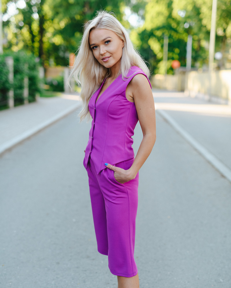 PURPLE SHORTS