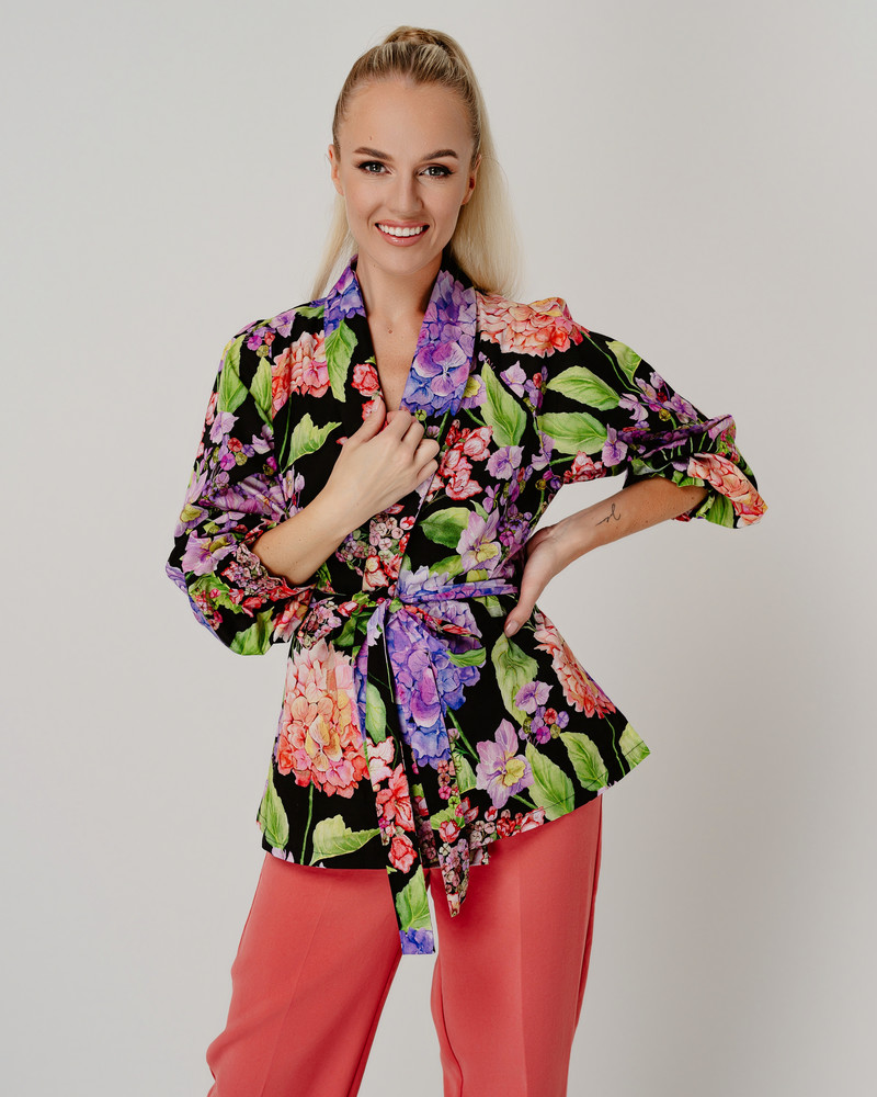 HORTENSIA JACKET BLACK