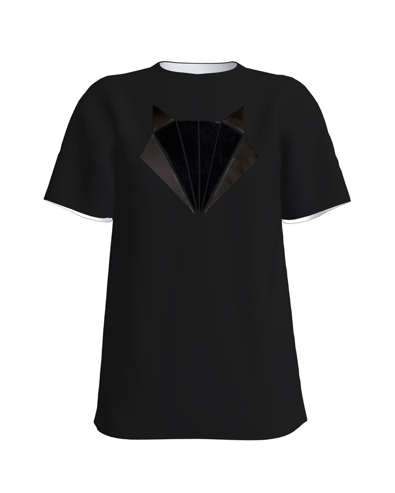 FOX UNISEX T-SHIRT BLACK