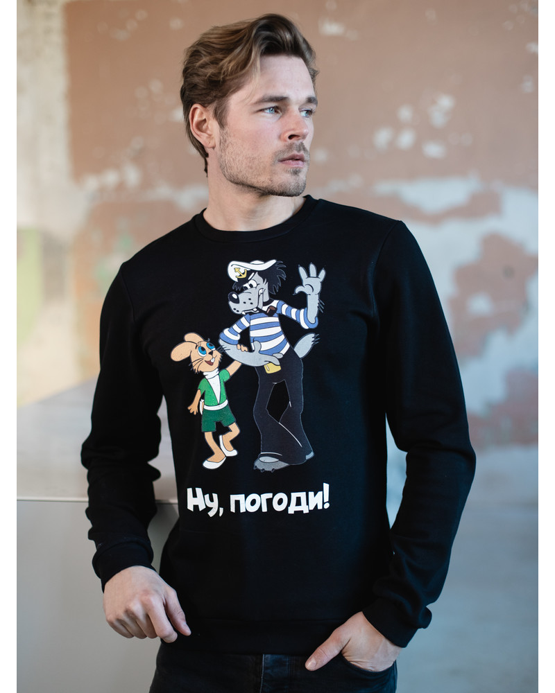 NU POGODI SWEATSHIRT BLACK