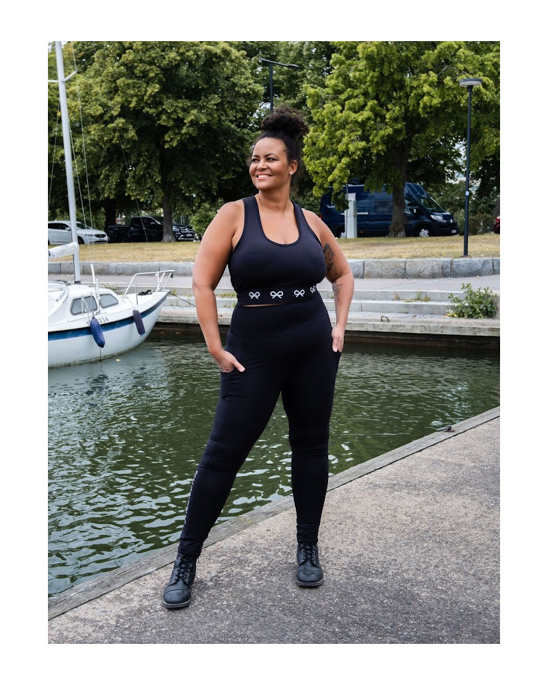 TD SIGNATURE SPORTS BRA BLACK