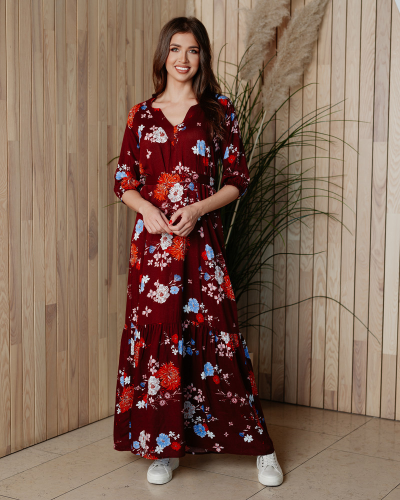 SUMMER COMET MAXI DRESS COUNTRY