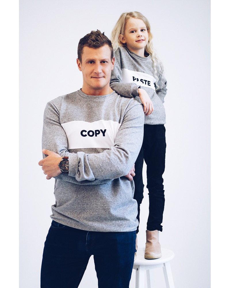PASTE KIDS SWEATSHIRT GREY