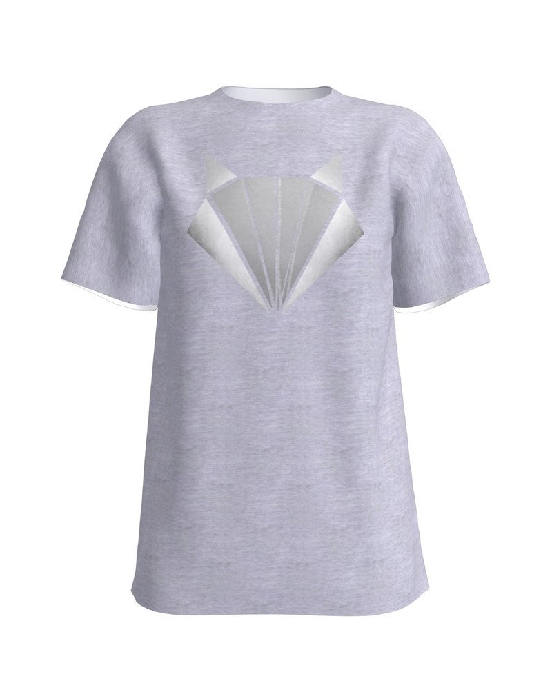 SILVER FOX UNISEX T-SHIRT LIGHT GREY