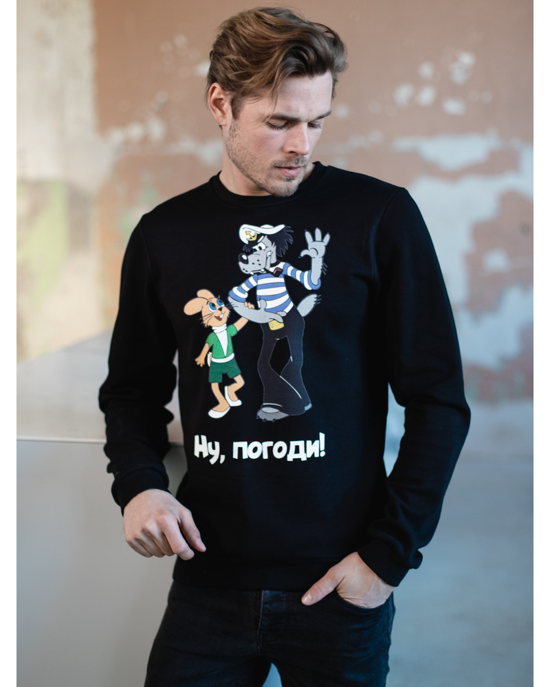 NU POGODI SWEATSHIRT BLACK