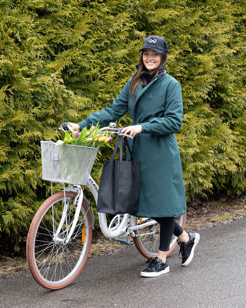 TD TRENCH COAT GREEN