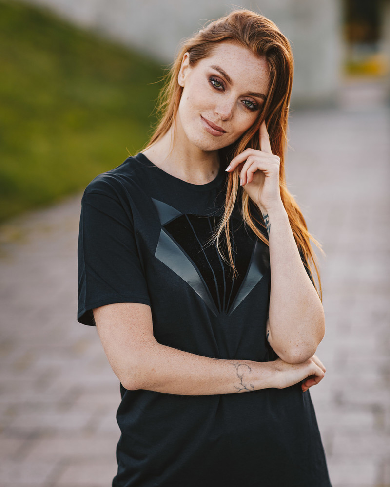 FOX UNISEX T-SHIRT BLACK