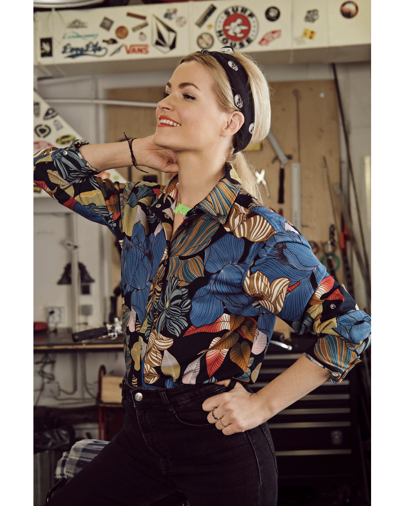 FLOWER PRINT SHIRT