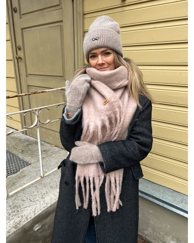 TD BOW WOOL SCARF