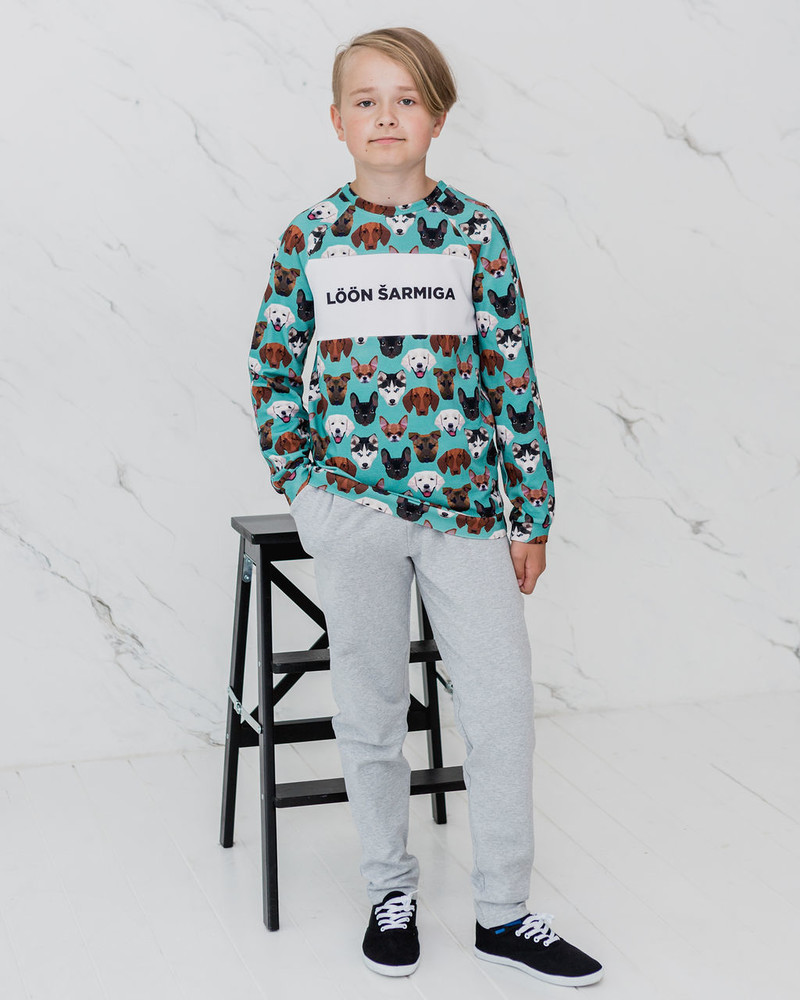 KIDS SWEATPANTS GREY