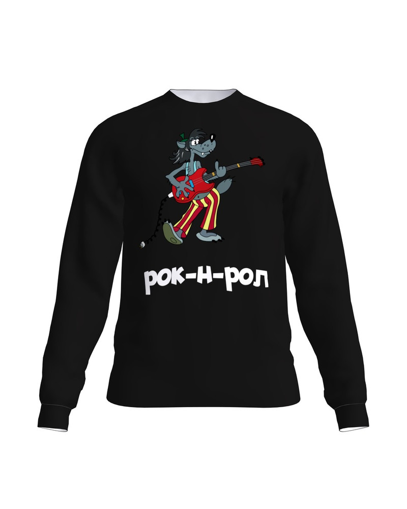 ROK N ROL SWEATSHIRT BLACK
