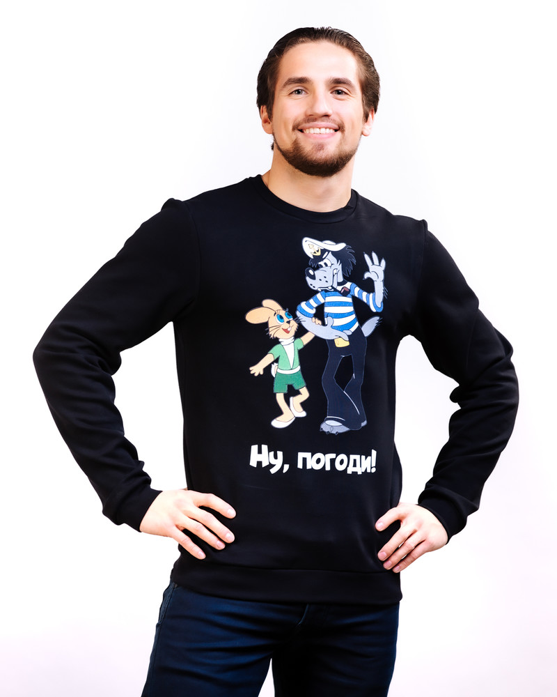 NU POGODI SWEATSHIRT BLACK