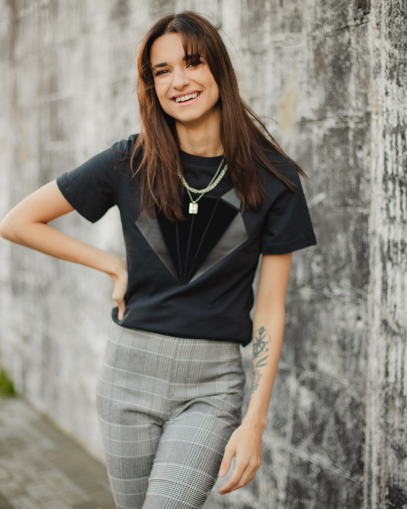 FOX UNISEX T-SHIRT BLACK