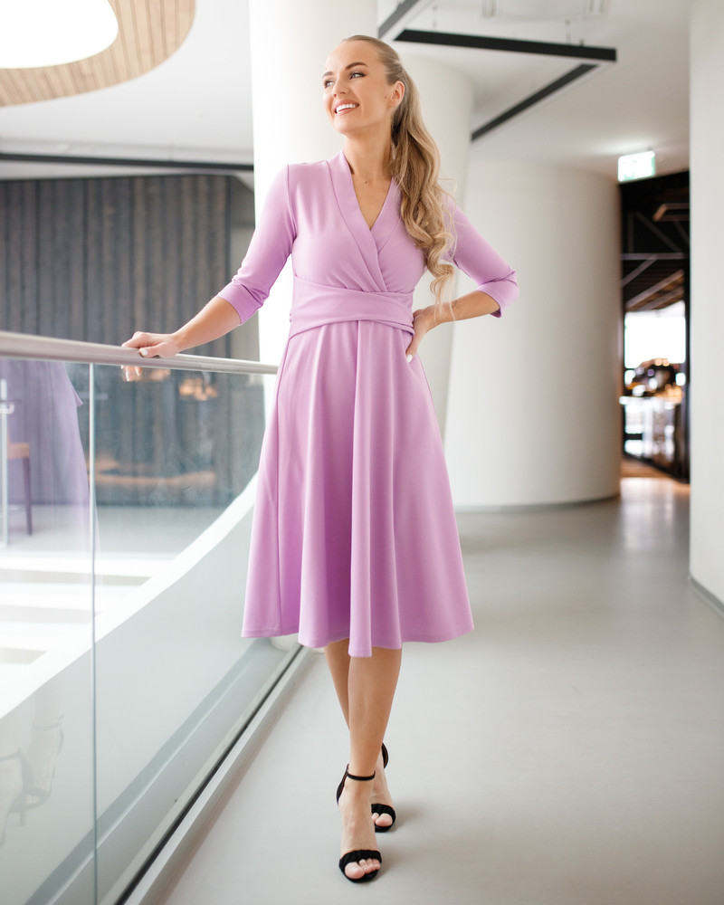 ELEGANT DRESS LILAC