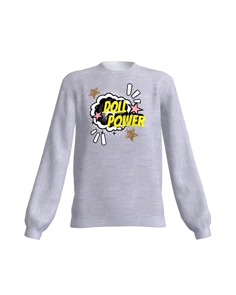 DOLL POWER SWEATSHIRT GREY
