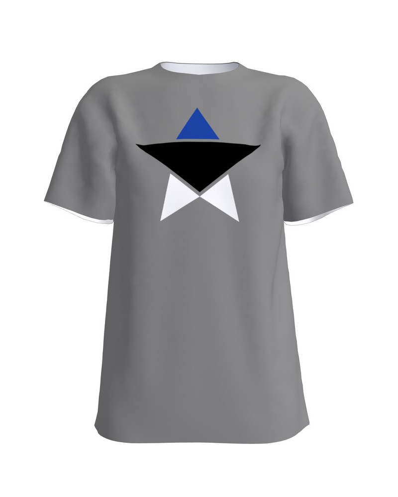 ESTONIAN STAR UNISEX T-SHIRT DARK GREY