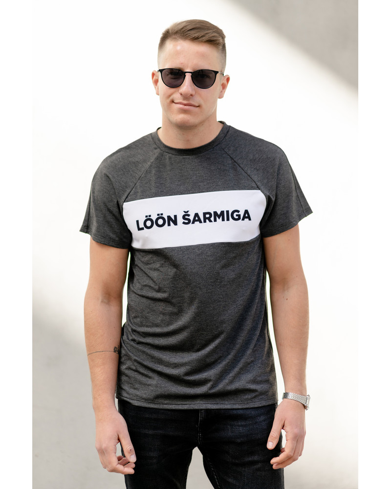 LÖÖN ŠARMIGA T-SHIRT GREY