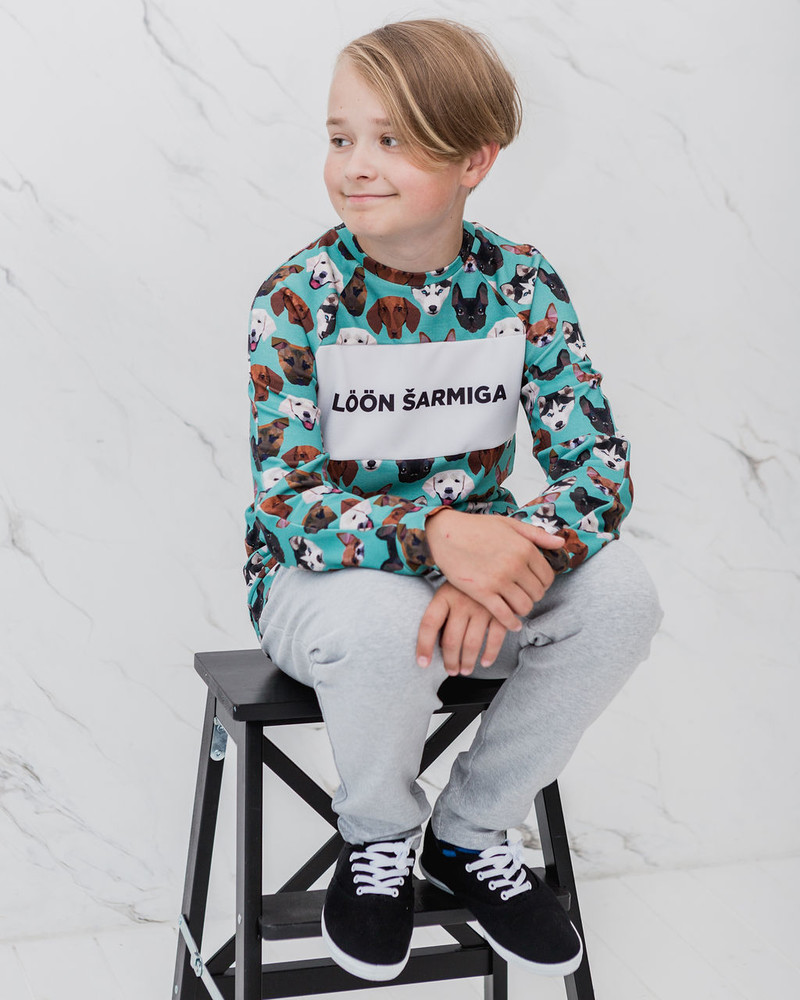 KIDS SWEATPANTS GREY