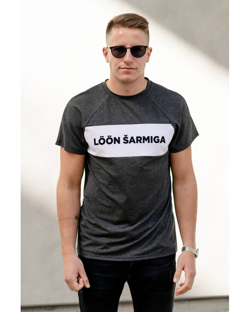 LÖÖN ŠARMIGA T-SHIRT GREY