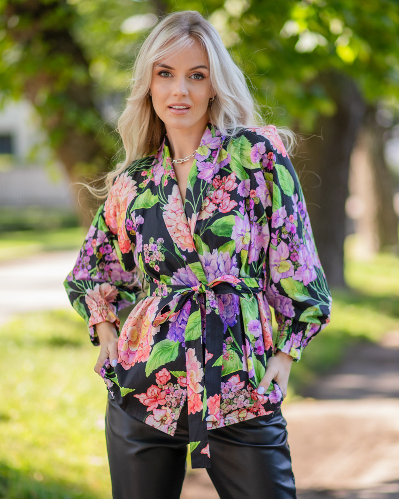 HORTENSIA JACKET BLACK