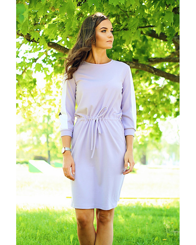 MISS IGANES SIDE JUMPER DRESS LILAC