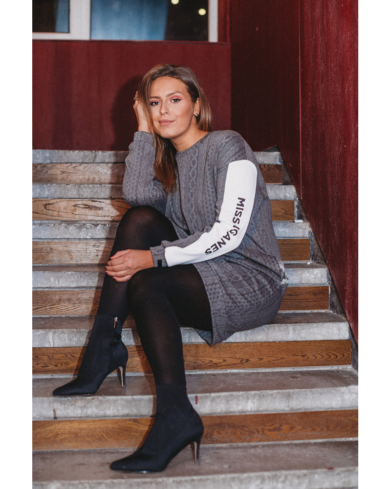 MISS IGANES OVERSIZE KNIT DRESS