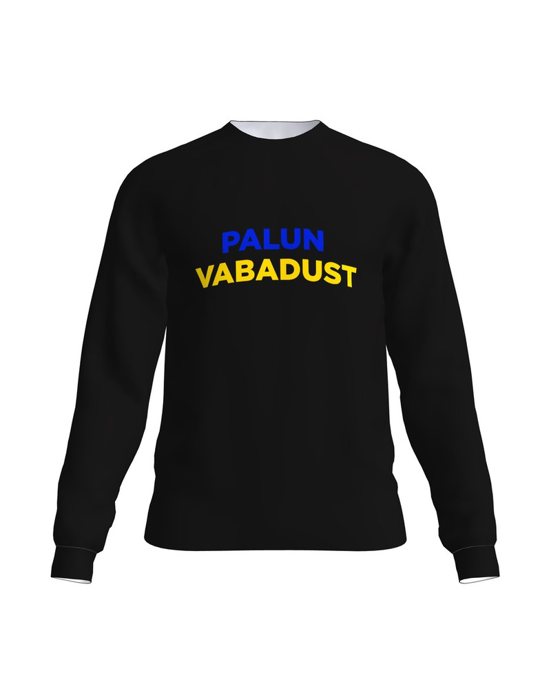 PALUN VABADUST MEN SWEATSHIRT BLACK