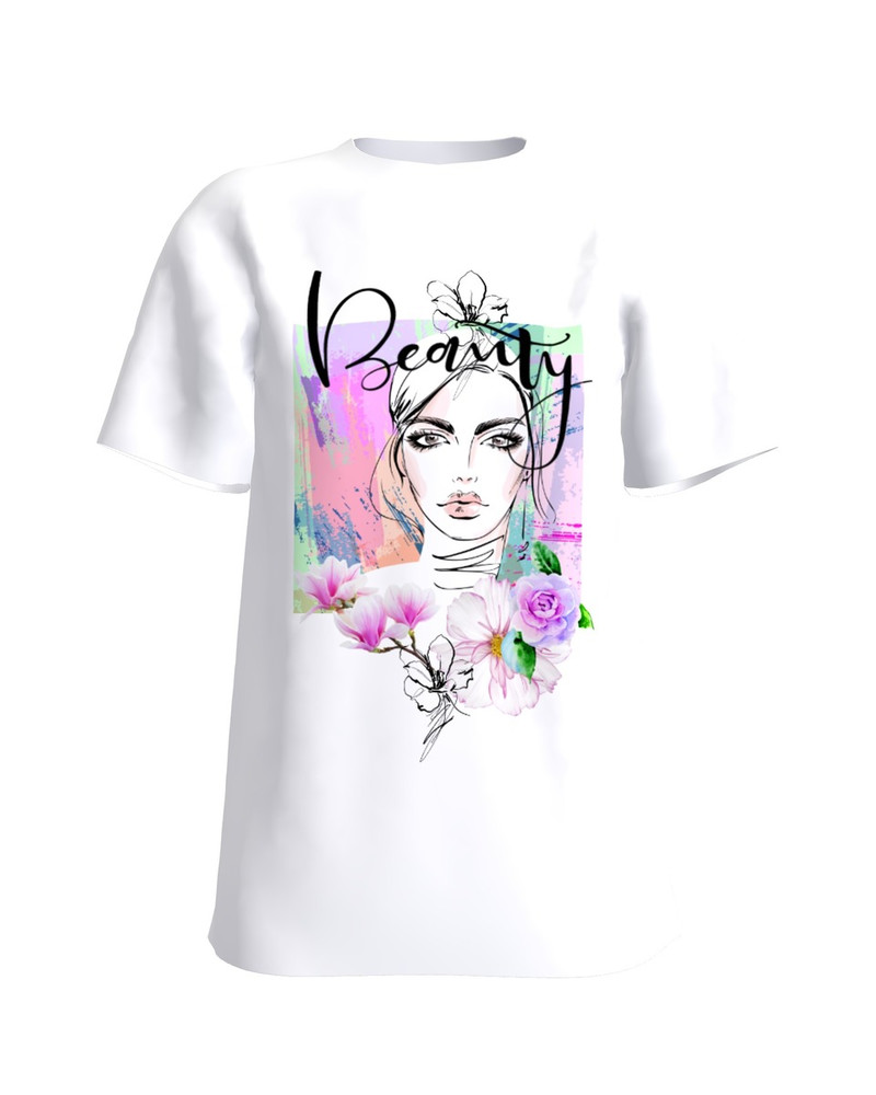 T-Shirt SPRING BEAUTY! UNISEX white