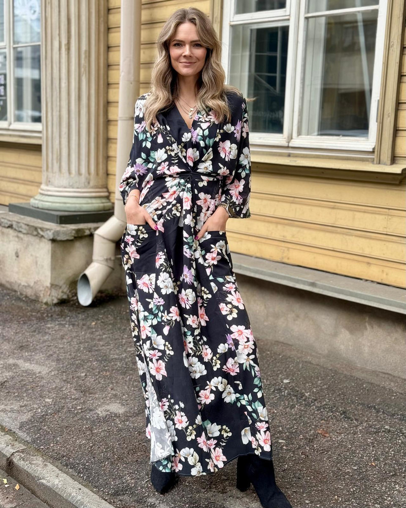BOHO MAXI DRESS FLOWER