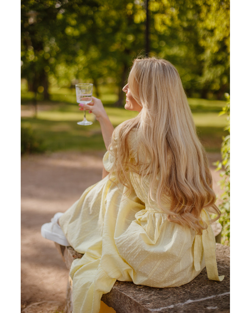 SUMMER COMET MAXI DRESS YELLOW