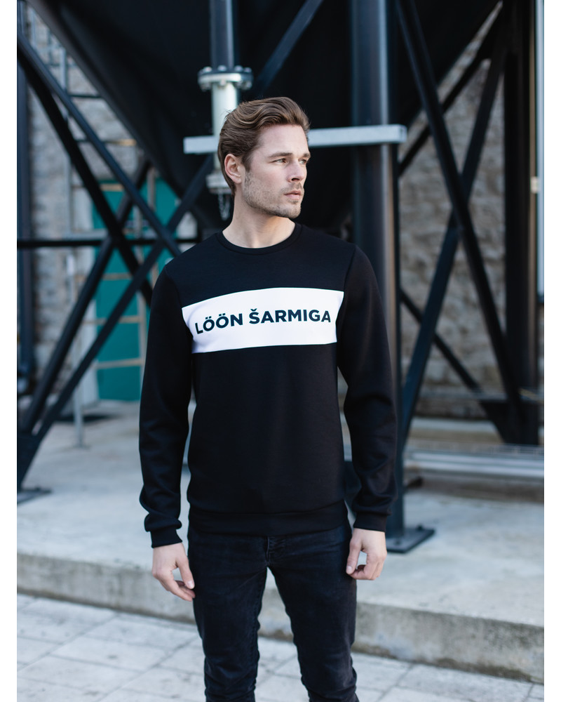 LÖÖN ŠARMIGA SWEATSHIRT BLACK