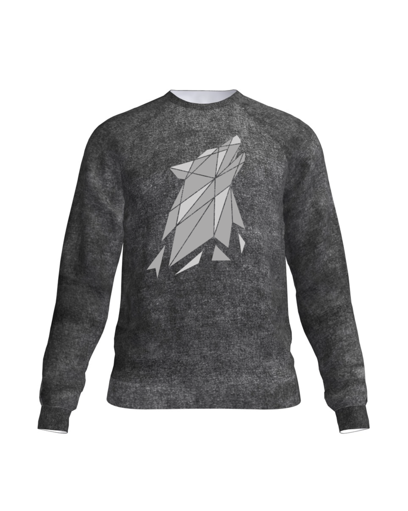 REFLECTOR WOLF MEN SWEATSHIRT ACID WASH